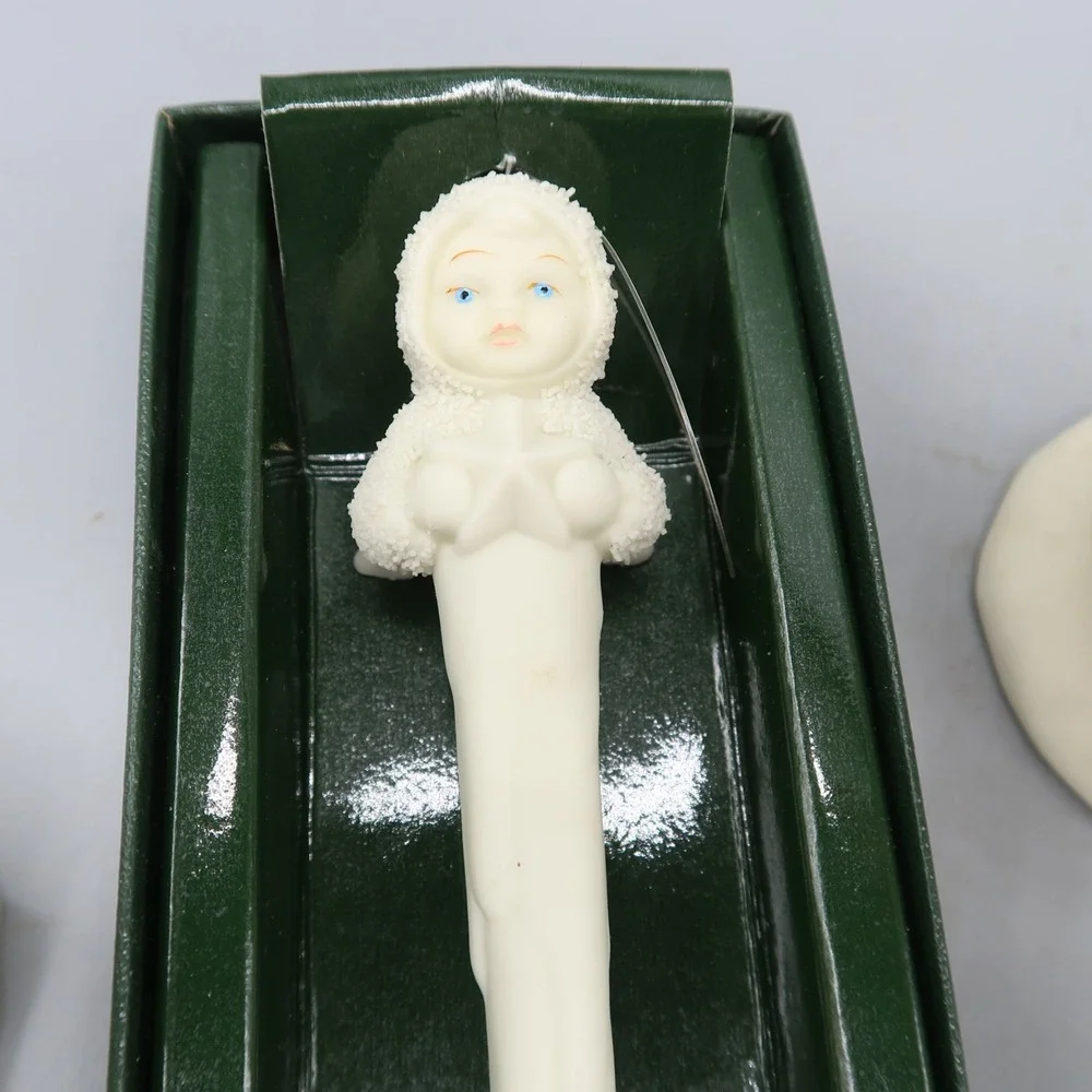 Lot Of 4 Department 56  Snowbabies Assorted Figurines Ornaments
